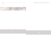 Tablet Screenshot of celiahottenstein.com